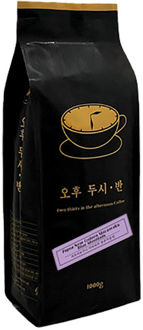 오후두시반 원두커피 파푸아뉴기니원두 마라와카 블루마운틴 1kg 홀빈, 홀빈(분쇄안함), 1개