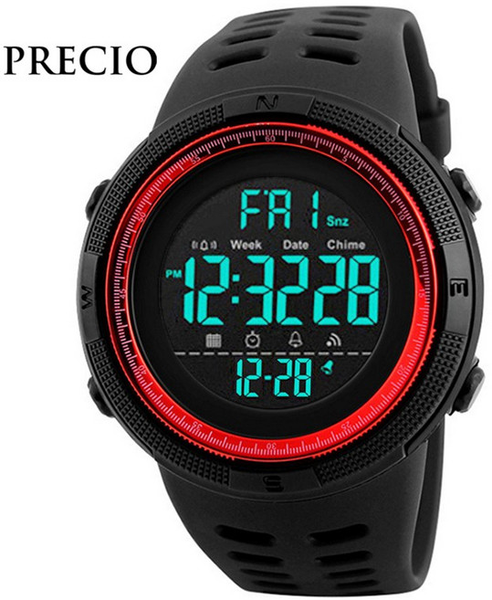프레시오 아웃도어방수디지털전자시계 스포츠시계 N51-BR