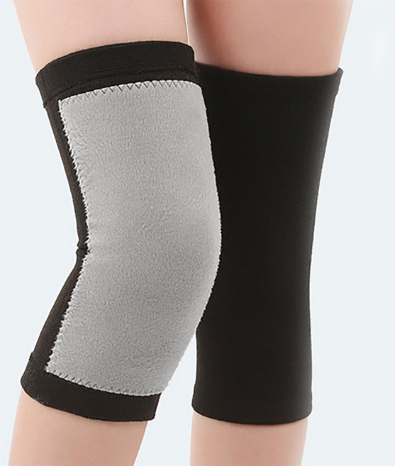 알럽핏 시린무릎 플란넬 밴딩 패드 블랙 L, 1개