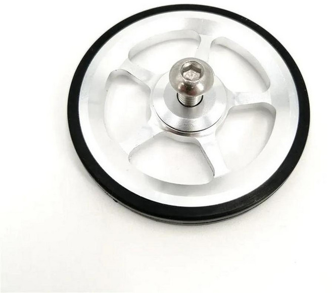 브롬톤 후면 랙 이지휠 알루미늄 접이식 자전거용 카고, 1개