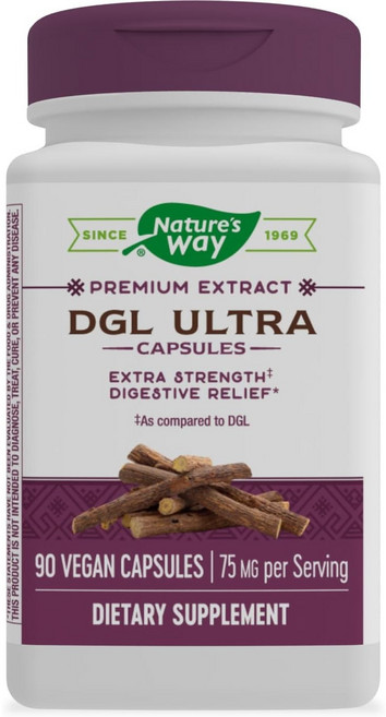 네이쳐스웨이 DGL 울트라 75mg 베지캡슐 90정, 2개