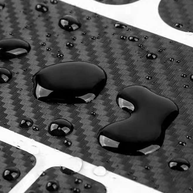 자전거 프레임 카본 보호필름 스크레치 긁힘 기스방지 스티커 카본테이프, 검정, 1세트