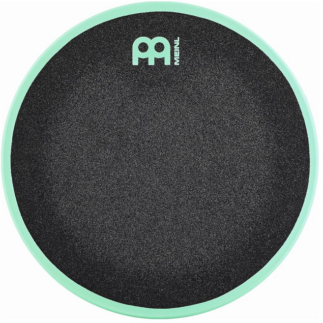 드럼 연습 패드 12인치 Meinl Cymbals 중간 리바운드 스탠드 장착가능 블루, 1개