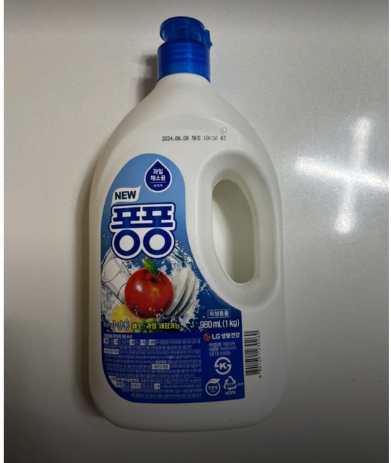 엘지생활건강 퐁퐁 NEW퐁퐁 주방세제, 980ml, 1개