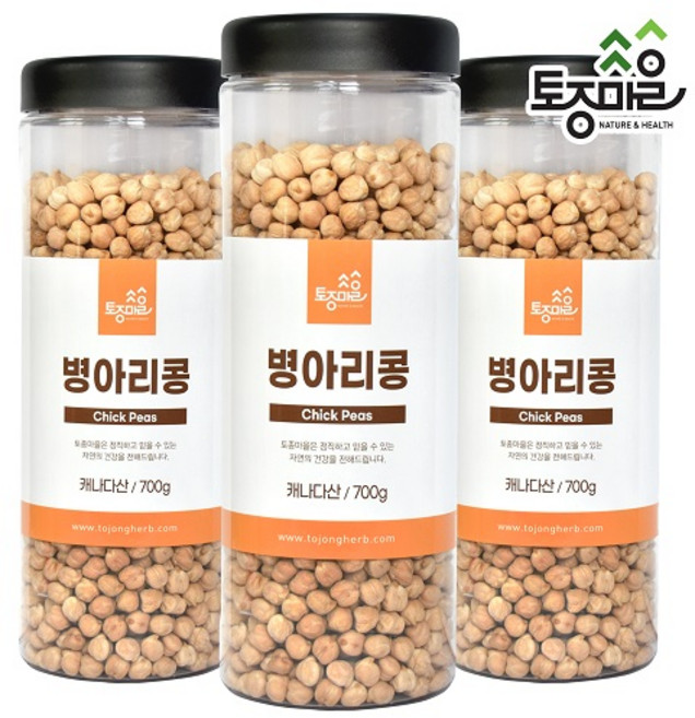 [토종마을] 병아리콩 700g, 병아리콩, 700g, 3개