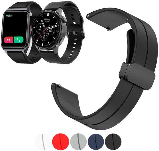 에코너 렉쏘N3 렉쏘N1 우레탄밴드 마그네틱 호환스트랩, 04  SIMZRE20 레드