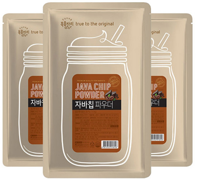 대상 자바칩 파우더 1kg 3개 묶음