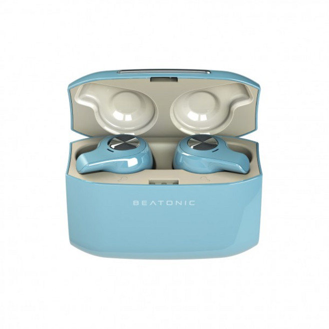 앱코 비토닉 무선 이어폰 인이어 타입 충전 케이스, 스카이, e08