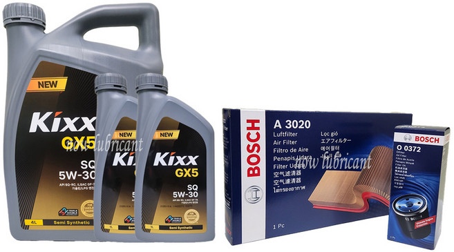 기아 K8 3.5(LPI)(21~24) LPG 킥스 GX5 SQ 5W30 엔진오일필터세트