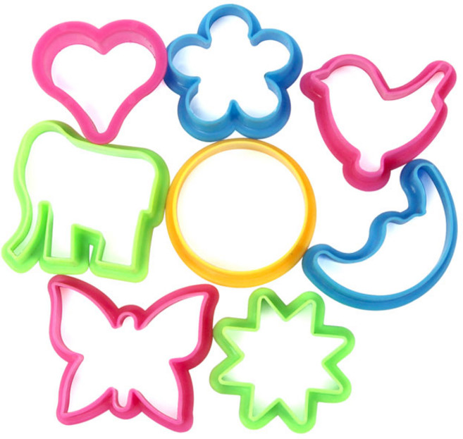 [동화오피스] 코모 찍기모형틀 (소) 클레이도구 점토도구 찍기틀, 1개