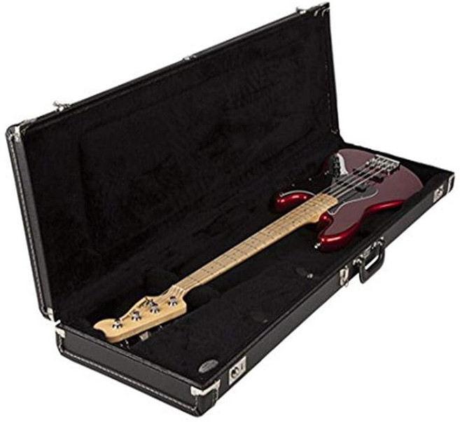 Fender ハードケース G&G Jazz Bass®/Jaguar Bass® Standard Hardshell Case Black with Black Acrylic Interior, 1개