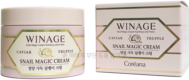 코리아나 위네이지 스네일 매직 크림, 100ml, 2개
