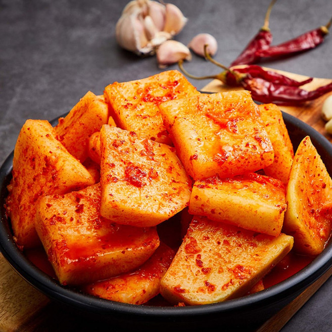 [솜씨가] 강원도 영월 솜씨가 석박지 5kg 국물음식에 찰떡궁합, 1개