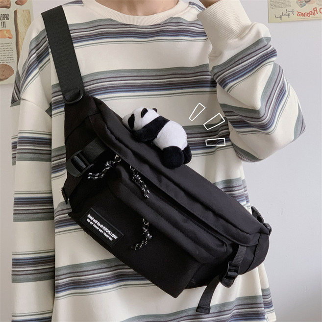 호밍사이 크로스백 대용량 슬링백 웨이스트백 힙색 메신저백 도난방지가방 남녀공용 가방 슬링백