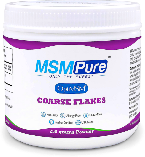 칼라헬스 MSMPURE 엠에스엠퓨어 거친 파우더 플레이크 식이유황 분말 250g, 기본, 1개