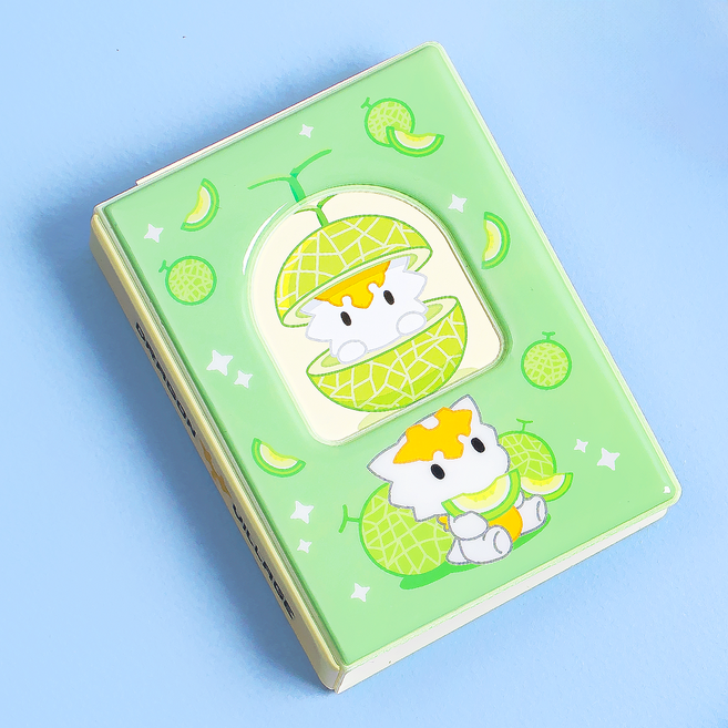 드래곤빌리지 1단 콜렉트북 4종 / 포토카드 수집카드, 그린