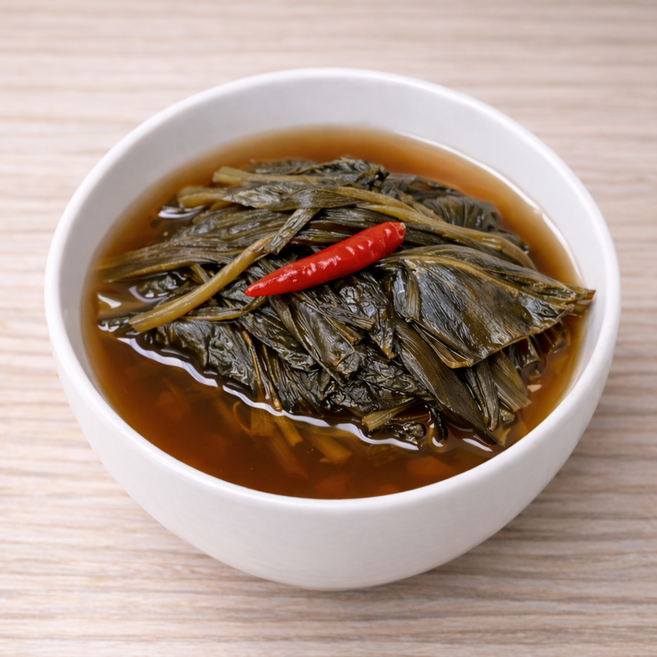 산지직송 밥도둑 수제 명이나물 장아찌, 350g, 1개