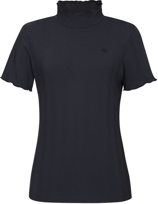 [JDX] 여성 골지 하이넥 반팔 티셔츠(X2TSW6544NA)