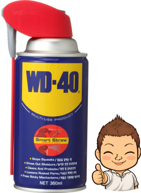 준툴 WD-40 방청윤활제 360ml 스마트드로우 타입 1개