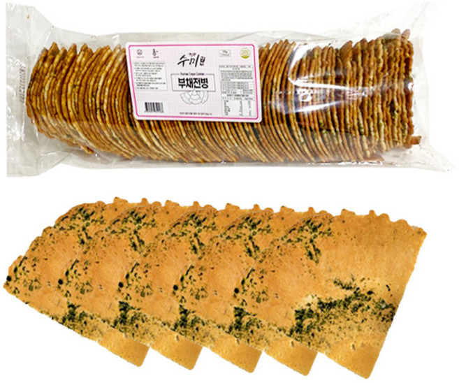 경주 수미 전병(부채전병), 700g, 2개