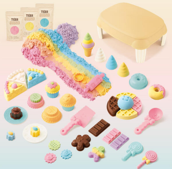 아트박스/마이리틀타이거 모래놀이세트 디저트파티