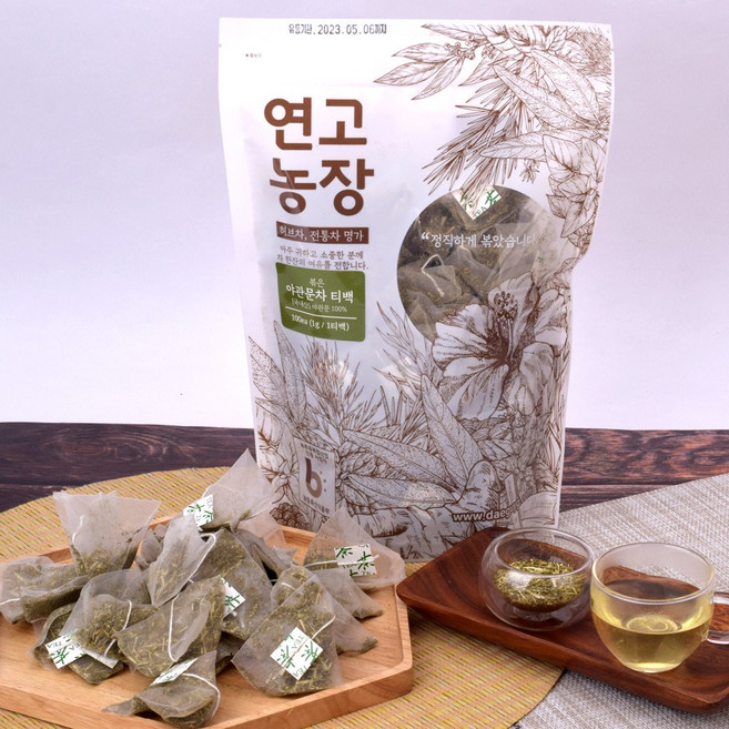 연고농장 국내산 볶은 야관문차 삼각티백 100ea, 단품