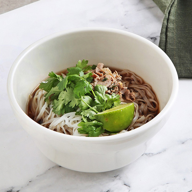 시라쿠스 뉴욕 킹스인 면기 18cm, 화이트, 1개