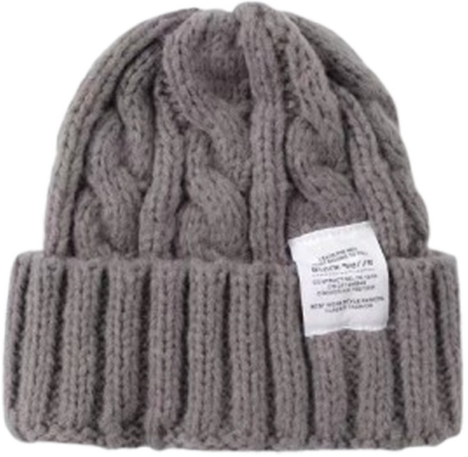 컬트 겨울 꽈배기 비니 니트 숏 패션모자