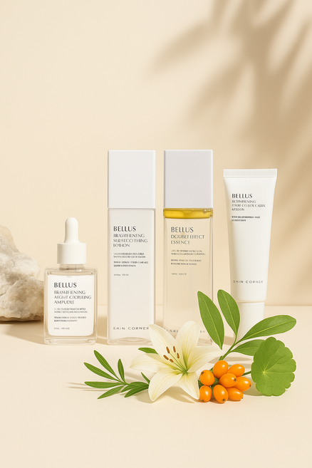스킨코너 벨루스 브라이트닝 4종 스킨케어 세트, 1개