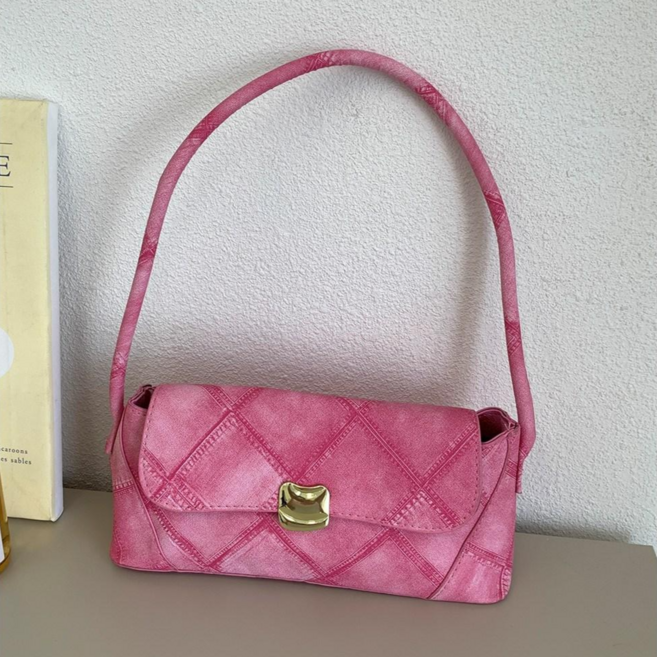 주디앤 여성 롱 다이아몬드 파스텔 숄더백