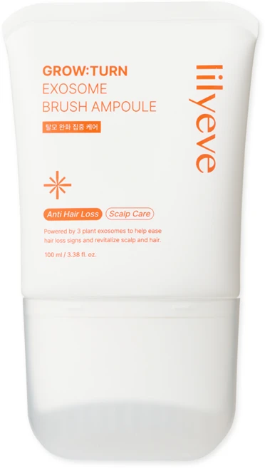 릴리이브 그로우턴 브러쉬 앰플 여성 탈모완화 엑소좀, 100ml, 1개 - 쿠팡