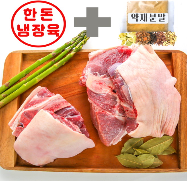 하누랑한도니 한돈 냉장 앞다리 쫄데기 1.3kg이상 생족발 돼지족 생족 돼지족발 돼지 사태, 앞 쫄데기 : 3컷(4조각), 1개