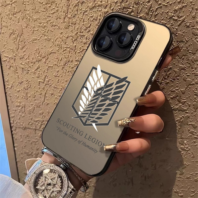 cilicili 진격의거인 조사병단 아이폰 케이스 스마트폰 휴대폰 액세서리 8종
