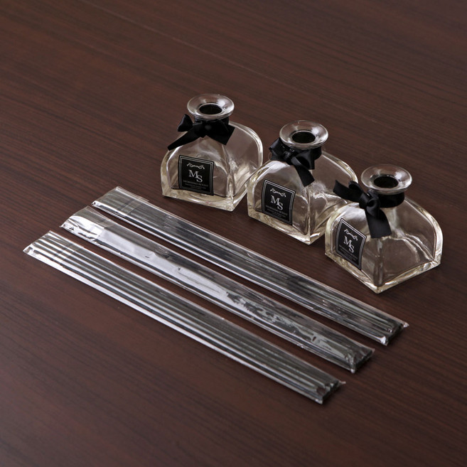 디퓨저 공병 섬유리드 우드봉 미니 화병 50ml, 섬유리드 3p SET, 1개