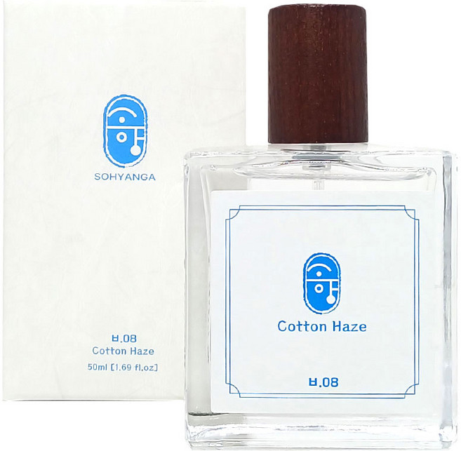 소향아 섬유향수, 1개, 50ml, 08 Cotton Haze