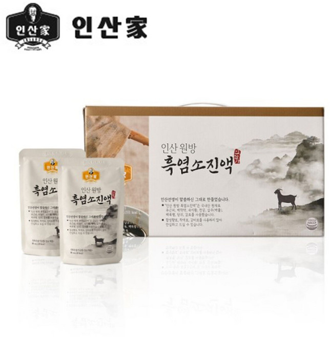 인산원방 흑염소진액 80mlx30포 (방목사육 국내산 흑염소) 흑염소엑기스, 1개, 2.4L