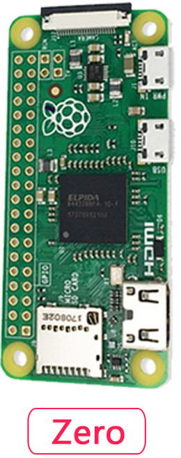 라즈베리 파이 제로 솔더 포함 기본 키트
