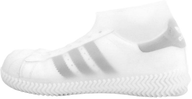 미리내 실리콘 방수신발커버 방수덧신 신발 덮개 레인커버, 화이트, 1개