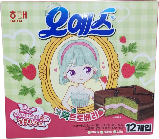 해태 오예스 12개입 360g, 1개