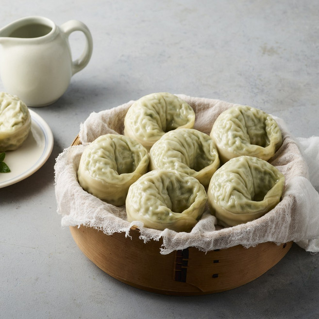 엄지 고기 왕만두/업소용 만두 1박스(1.4kgx6봉), 1.4kg, 6개