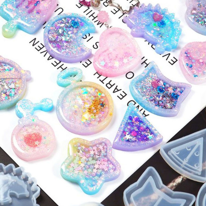 레진아트/실리콘몰드/쉐이커몰드12종/디자인선택, _10241_딸기, 1개