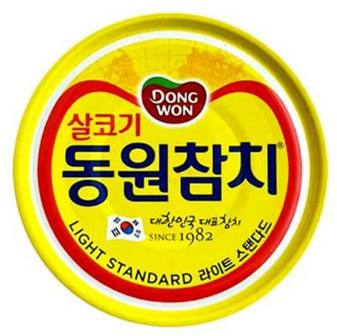 동원참치 라이트 스탠다드 살코기 참치 100g x 10개