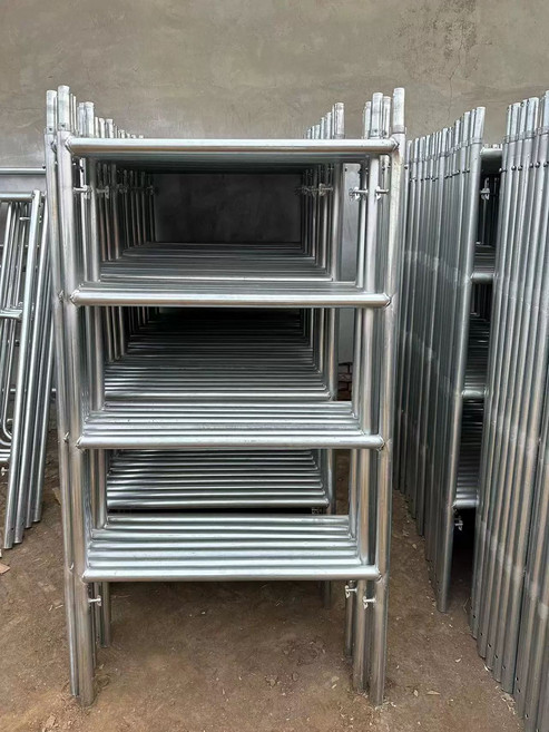 이동식 작업 아시바 스캐폴딩 이동식비계 시스템 비계 건설 접이식 스케폴딩 작업대 발판, 1개, 다기능 조합 사다리