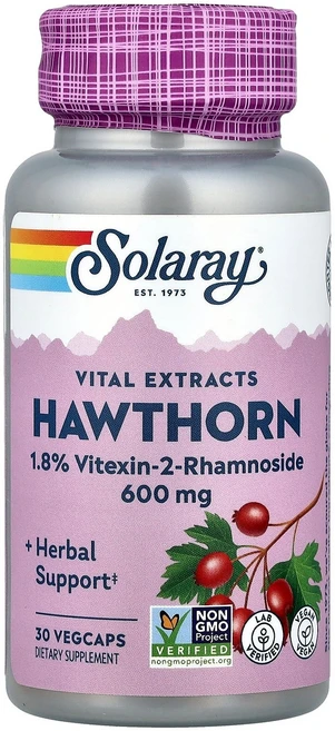 솔라레이 Solaray Vital Extracts 산사나무 베지 캡슐 30정137638원산지:기타, 솔라레이 Solaray, Vital Extracts,, 1개 - 쿠팡