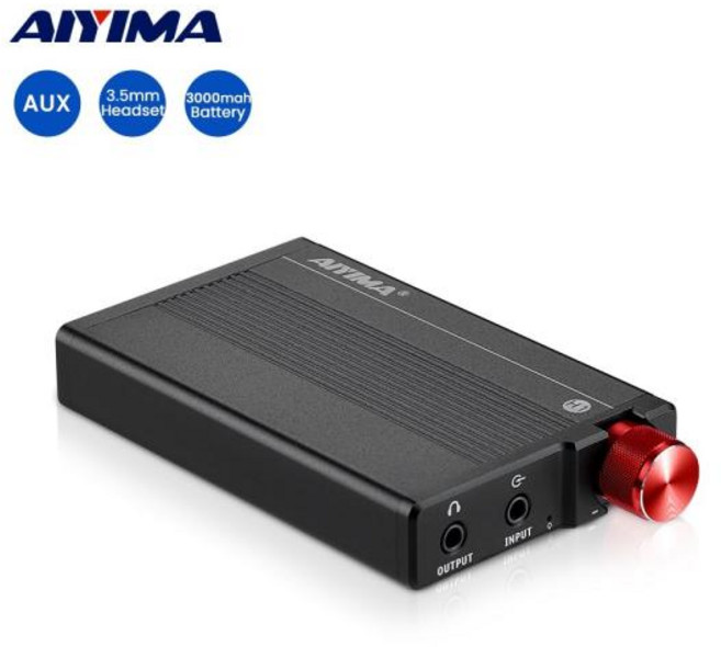 무선 HDMI 송수신기 HDMI분배기 AIYIMA 휴대용 헤드폰 앰프 스테레오 HiFi 이어폰 AUX 오디오 휴대폰 안드로이드 음악 플레이어용