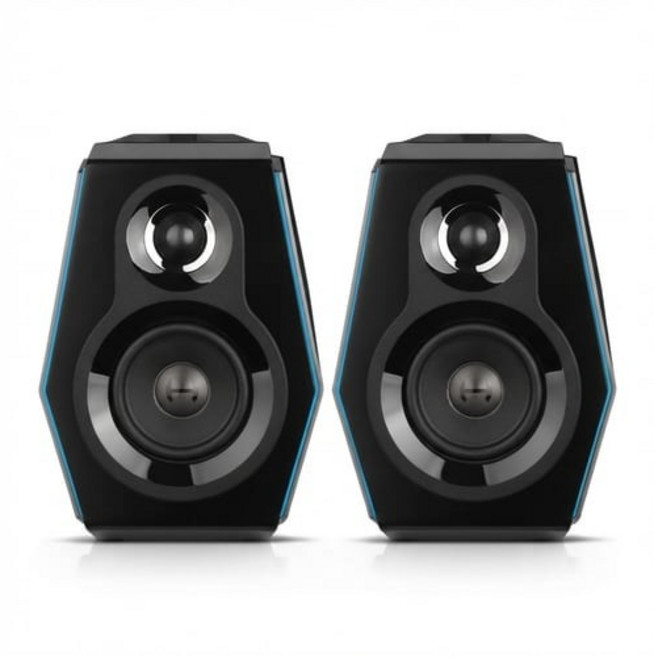 브리츠 프리미엄 블루투스 게이밍 스피커, muted black, BR-MEC2000