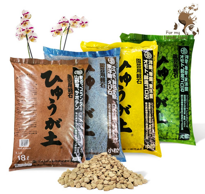 거목산업사 휴가토 난석 중립 대포장 난초 야생화 배양토 배수층, 1개, 18L