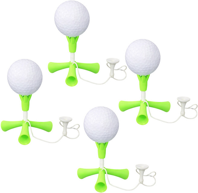 아띠꼴로 멀리멀리 삼발이 높이조절 비거리향상 골프티 2개, 그린, 1세트