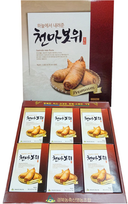 천마보위 천마즙 천마진액 천마 품질보증 (쇼핑백)소중한분들께 선물, 60개, 70ml