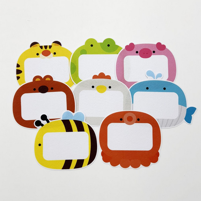 [줄리쌤엣홈] 애니멀프렌즈 인쇄펠트지 / 까꿍판 / 촉감판 / 가족사진판, 만져보아요